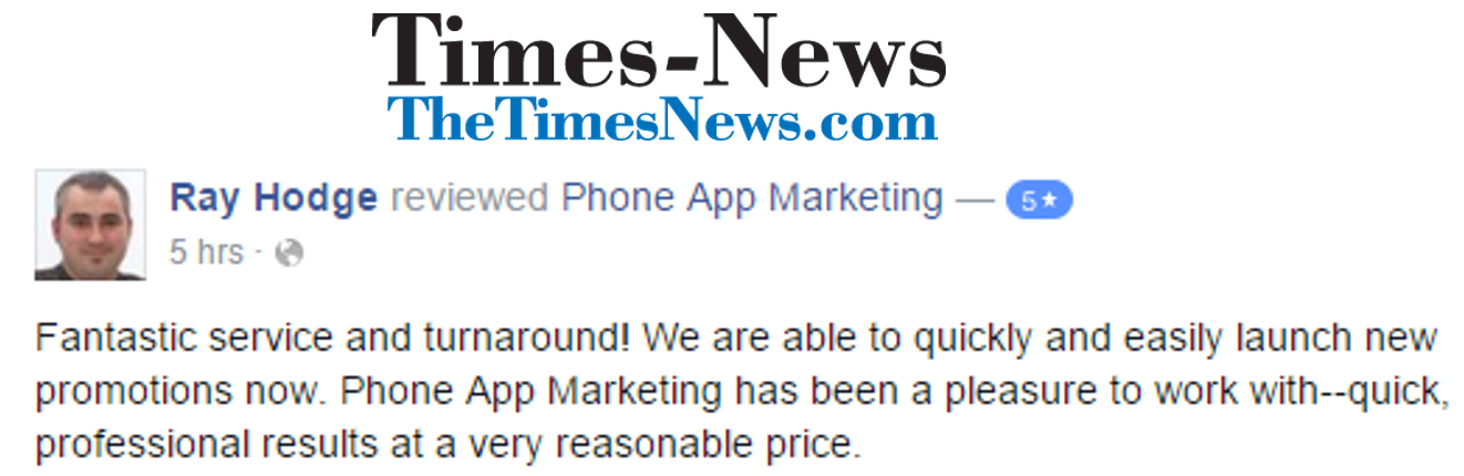 Phone App Marketing The Times News